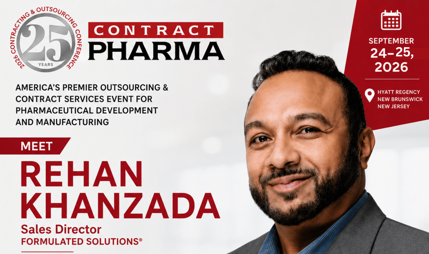 25th Annual Contract Pharma Conference | September 24–25, 2026 | New ...